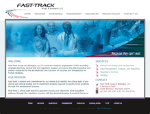 Tablet Screenshot of fasttrackresearch.com